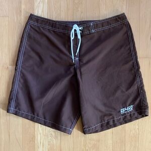 3/$20 Brown board shorts Large Girls4Sport